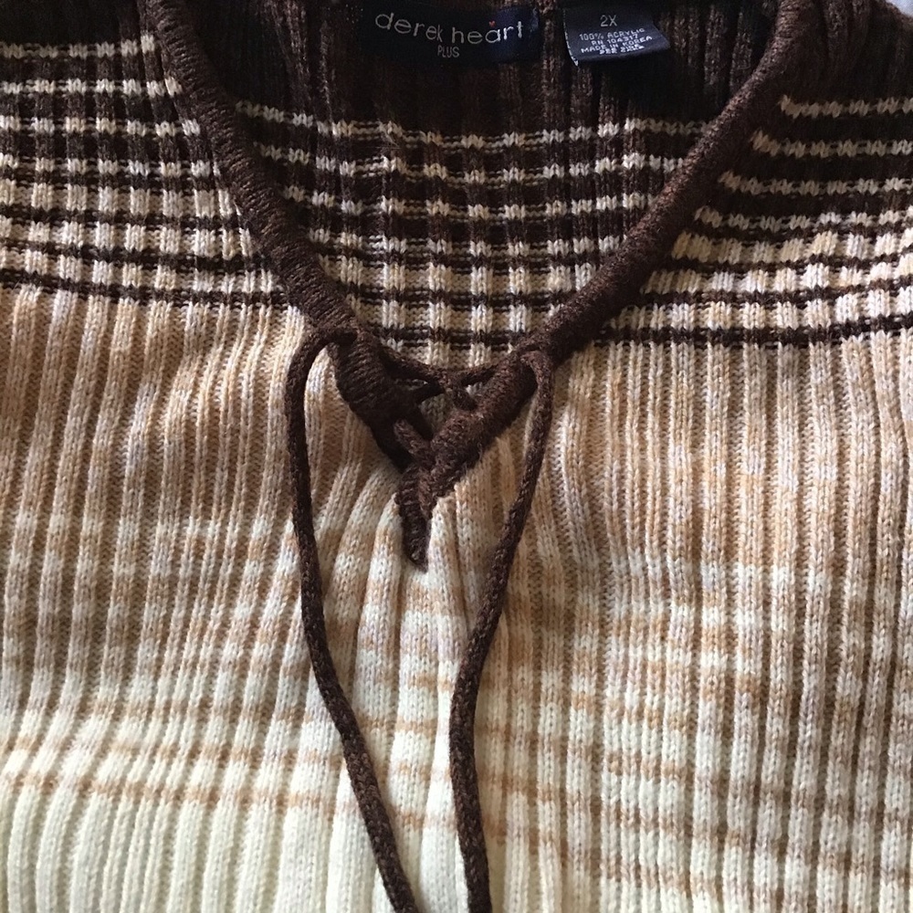 ✅2x Host Pick✅ Derek Heart Sweater, Size 2X - Picture 4 of 6